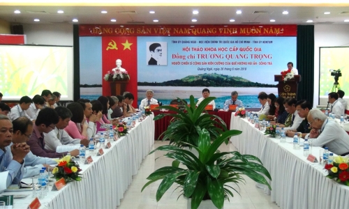 Quảng Ngãi: Hội thảo Quốc gia về đồng chí Trương Quang Trọng